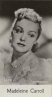 1930-39 De Beukelaer Film Stars (1001-1100) #1075 Madeleine Carroll Front