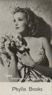 1930-39 De Beukelaer Film Stars (1001-1100) #1084 Phyllis Brooks Front