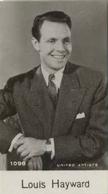 1930-39 De Beukelaer Film Stars (1001-1100) #1098 Louis Hayward Front