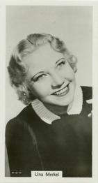 1939 R.J. Lea Famous Film Stars #50 Una Merkel Front