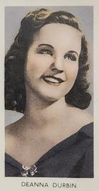 1939 Abdulla & Co. Screen Stars #28 Deanna Durbin Front