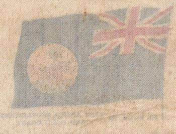 1910-25 Phillips BDV Flags 5th Series Silks #33 West Africa Settlement and Gold Coast Back