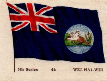 1910-25 Phillips BDV Flags 5th Series Silks #44 Wei-Hai-Wei Front
