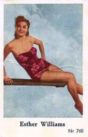 1956 Dutch Gum Series Nr (High Numbers) #760 Esther Williams Front