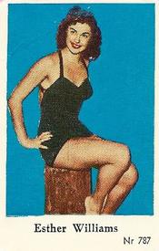 1956 Dutch Gum Series Nr (High Numbers) #787 Esther Williams Front