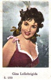 1957 Dutch Gum S Set #S150 Gina Lollobrigida Front