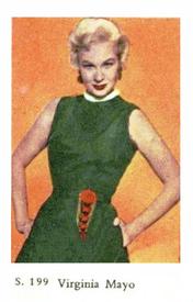 1957 Dutch Gum S Set #S199 Virginia Mayo Front