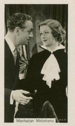1934 Peter Jackson Famous Films #11 Myrna Loy / William Powell Front