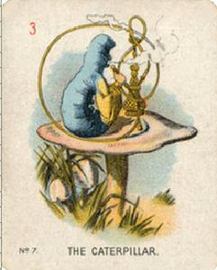 1930 Carreras Alice in Wonderland (Large) # 7 The Caterpillar  Front