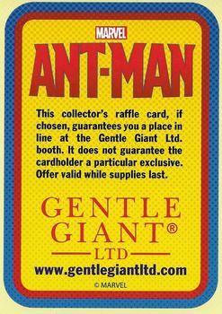 2015 SDCC Gentle Giant Promo #NNO Ant-Man Back