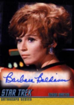 2008 Rittenhouse Star Trek: The Original Series 40th Anniversary Series 2 - Autographs #A149 Barbara Baldavin Front