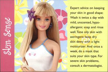 1999 Panini Barbie Photocards #71 Expert advice on keeping your skin in good shape: Front