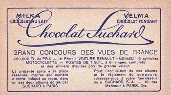 1929 Suchard  La France pittoresque 2 (Grand Concours de Vues de France backs) #470 Aleuze (Cantal) Back