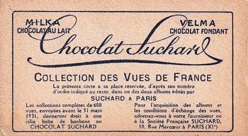 1929 Suchard  La France pittoresque 2 (Grand Concours de Vues de France backs) #326 Versailles - Château et Chapelle (Seine et Oise) Back