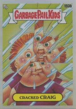 2022 Topps Chrome Garbage Pail Kids Original Series 5  - Refractors #193b Cracked Craig Front