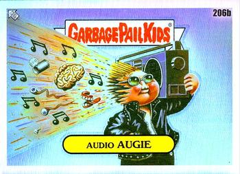 2022 Topps Chrome Garbage Pail Kids Original Series 5  - Refractors #206b Audio Augie Front