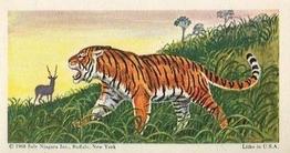 1968 Federal Sweets Wild Animals #1 Tiger Front