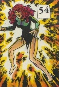 1987 Comic Images Mutant Hall of Fame Stickers #54 Jean Grey Front