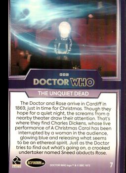 2023 Rittenhouse Doctor Who Series 1-4 #7 The Unquiet Dead Back