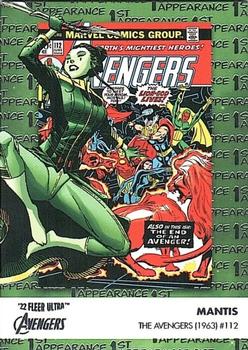 2022 Fleer Ultra Marvel Avengers - 1st Appearances #FA-7 Mantis Front