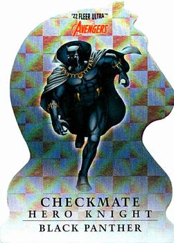 2022 Fleer Ultra Marvel Avengers - Checkmate #CP-11 Black Panther Front