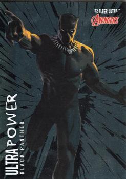 2022 Fleer Ultra Marvel Avengers - Ultra Power #UP-26 Black Panther Front