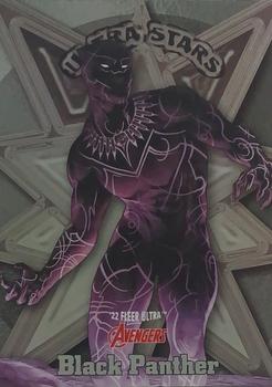 2022 Fleer Ultra Marvel Avengers - Ultra Stars #US6 Black Panther Front
