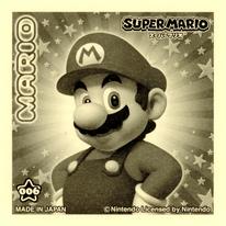 2021 Ensky Super Mario Sticker Collection Neo #006 Mario Back
