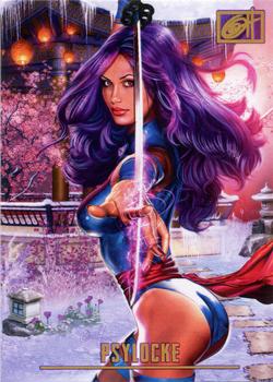 2022 Greg Horn Art (Series 1) #017 Psylocke Front