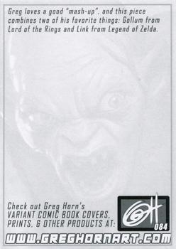 2022 Greg Horn Art (Series 1) #084 Link & Gollum Back