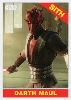 2023 Topps Throwback Thursday Star Wars #104 Darth Maul Front