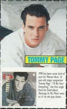 1990 Kellogg's Pop-Tarts Future of Rock #NNO Tommy Page Front