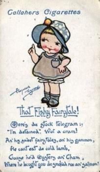 1916 Gallaher's Kute Kiddies #21 That Fishy Fairytale ! Front