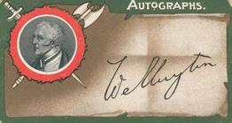 1910 Taddy & Co.'s Autographs Series 1 #20 Duke of Wellington Front