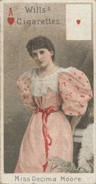1898 Wills's Actresses #NNO Decima Moore Front