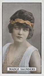 1923 Sclivagnotis’s Actresses and Cinema Stars #48 Madge Saunders Front