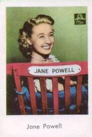 1956 Dutch Gum Unnumbered Studio Set 2 (Autographs) #NNO Jane Powell Front