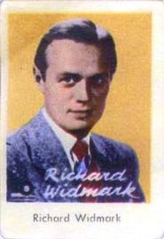 1956 Dutch Gum Unnumbered Studio Set 2 (Autographs) #NNO Richard Widmark Front