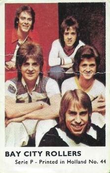 1973 Dutch Gum Serie P (Holland) #44 Bay City Rollers Front
