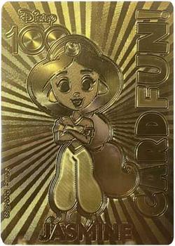 2023 Card.fun Disney 100 Joyful - Photolithography Golden #D100-GP88 Jasmine Front
