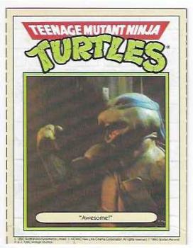 1990 Ralston Purina Cereal Teenage Mutant Ninja Turtles #NNO 