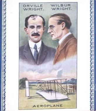 1929 Spinet House Scientific Inventions and Discoveries (Large) #22 Aeroplane Front