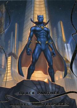 2022 Skybox Marvel Masterpieces #72 Black Panther Front