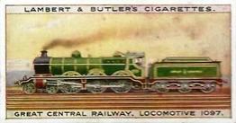 1912 Lambert & Butler World's Locomotives 1st Series #8 Great Central Front