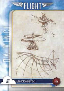 2023 Historic Autographs Flight #3 Leonardo da Vinci Front