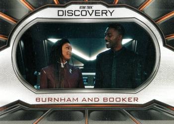 2023 Rittenhouse Star Trek: Discovery Season Four - Relationships #RL01 Michael Burnham / Cleveland Booker Front