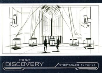2023 Rittenhouse Star Trek: Discovery Season Four - Storyboard Art #SB46 The Examples Front