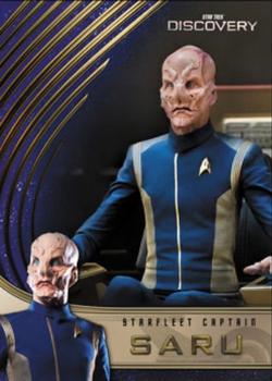 2023 Rittenhouse Star Trek: Discovery Season Four - The Captain's Chair #CC4 Captain Saru Front