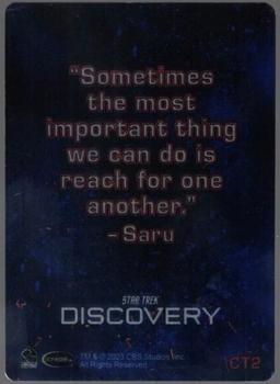 2023 Rittenhouse Star Trek: Discovery Season Four - Case Toppers #CT2 Captain Saru Back