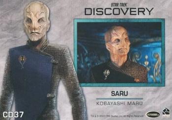 2023 Rittenhouse Star Trek: Discovery Season Four - Costume Design #CD37 Captain Saru Back